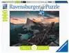 Atardecer en la montaña Puzzles;Puzzle Adultos - Ravensburger