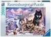 Wolves in the Snow Pussel;Vuxenpussel - Ravensburger