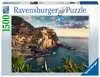 Puzzle 2D 1500 elementów: Widok na Cinque Terre Puzzle;Puzzle dla dorosłych - Ravensburger