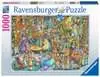 Medianoche en biblioteca Puzzles;Puzzle Adultos - Ravensburger