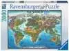 MAPA ŚWIATA 2000 EL    14 Puzzle;Puzzle dla dorosłych - Ravensburger