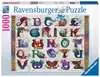 Dračí abeceda 1000 dílků 2D Puzzle;Puzzle pro dospělé - Ravensburger