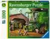 John Deere Then & Now     1000p Puzzle;Puzzles adultes - Ravensburger