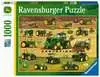 John Deere Tehdy a teď 1000 dílků 2D Puzzle;Puzzle pro dospělé - Ravensburger