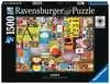 Eamesův domeček z karet 1500 dílků 2D Puzzle;Puzzle pro dospělé - Ravensburger