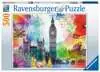 London Postcard 500p Puslespil;Puslespil for voksne - Ravensburger