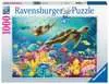 Puzzle 1000 p - Le monde sous-marin bleu Puzzle;Puzzles adultes - Ravensburger