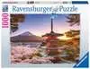 Kersenbloesem bij de Fuji berg Puzzels;Puzzels voor volwassenen - Ravensburger