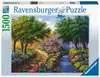 Puzzle 1500 p - Cottage au bord de la rivière Puzzle;Puzzles adultes - Ravensburger