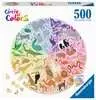 Round puzzle Circle of colors Animals Puzzels;Puzzels voor volwassenen - Ravensburger