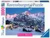 Dechberoucí hory: Bernská vysočina, Murren ve Švýcarsku 1000 dílků 2D Puzzle;Puzzle pro dospělé - Ravensburger