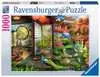 Japanese Garden Teahouse  1000p Puslespil;Puslespil for voksne - Ravensburger