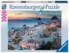 Puzzle 2D 1000 elementów: Wieczór na Santorini Puzzle;Puzzle dla dorosłych - Ravensburger