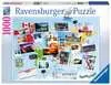 PODRÓŻ DOOKOŁA ŚWIATA 1000EL Puzzle;Puzzle dla dorosłych - Ravensburger
