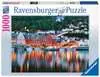 Bergen, Norwegen         1000p Puslespill;Voksenpuslespill - Ravensburger