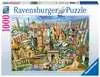 Puzzle 2D 1000 elementów: Słynne budowle Puzzle;Puzzle dla dorosłych - Ravensburger