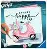 CreArt - carré - happy Loisirs créatifs;Numéro d art - Ravensburger