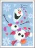 CreArt Serie E licensed - Frozen: Cheerful Olaf Juegos Creativos;CreArt Niños - Ravensburger