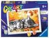 CreArt Podzimní koťata Kreativní a výtvarné hračky;CreArt Malování pro děti - Ravensburger