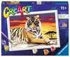 Ravensburger CreArt - Majestic Tiger Arts & Craft;CreArt - Ravensburger