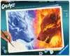 Fire & Ice Loisirs créatifs;Peinture - Numéro d’art - Ravensburger