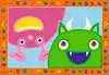 CreArt Serie Junior: 2 x Monsters Juegos Creativos;CreArt Niños - Ravensburger