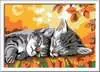 Autumn Kitties Loisirs créatifs;Peinture - Numéro d’art - Ravensburger