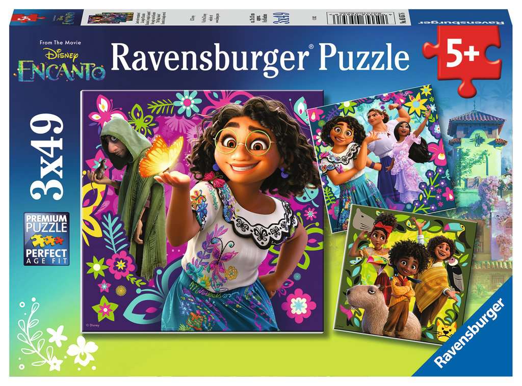 Puzzles 3x49 p - La magie d'Encanto / Disney Encanto, Puzzles pour enfants, Puzzles, Produits, ca-fr