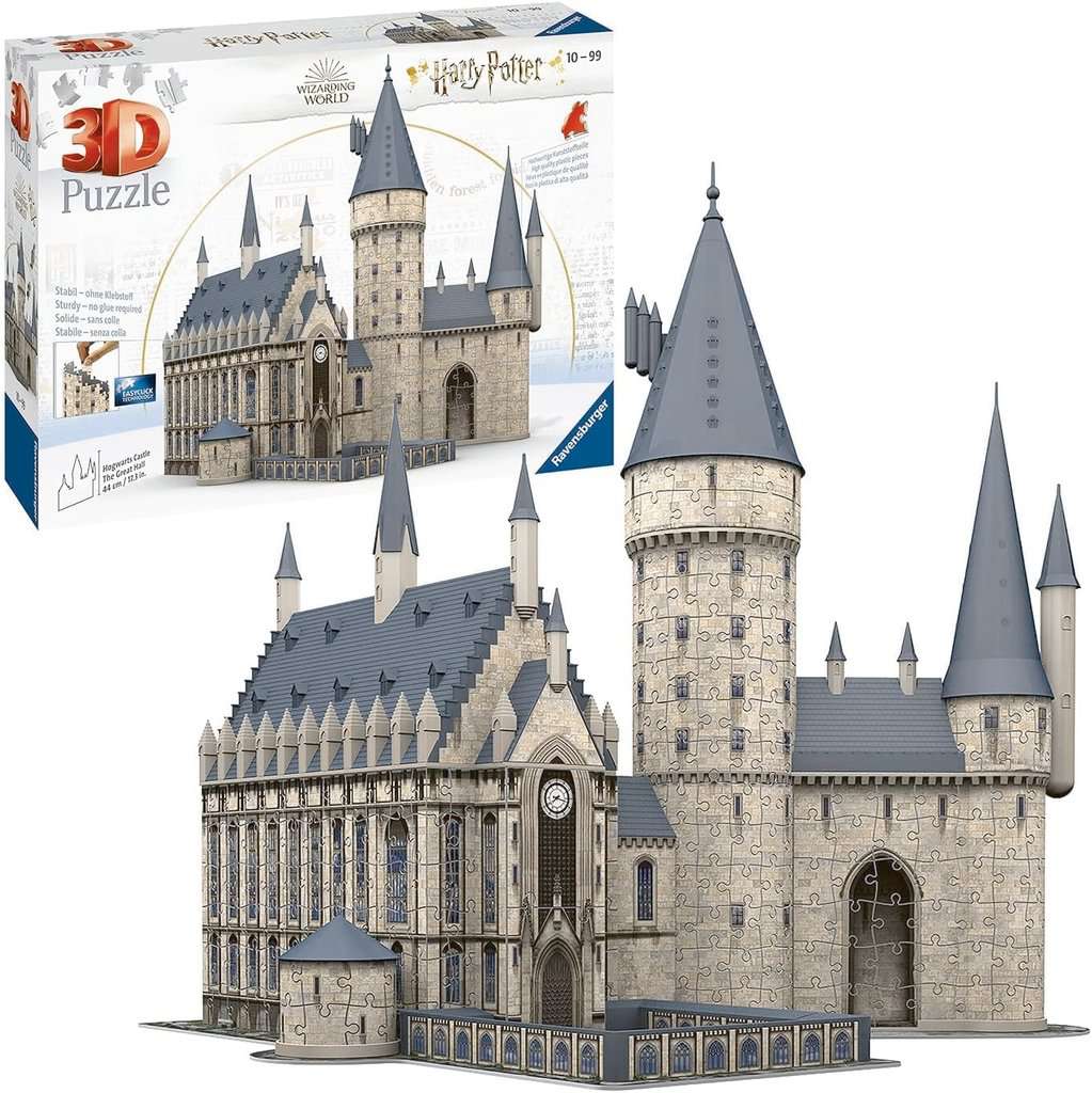 Castello Harry Potter - Sala Grande, Monumenti, 3D Puzzle, Prodotti, it