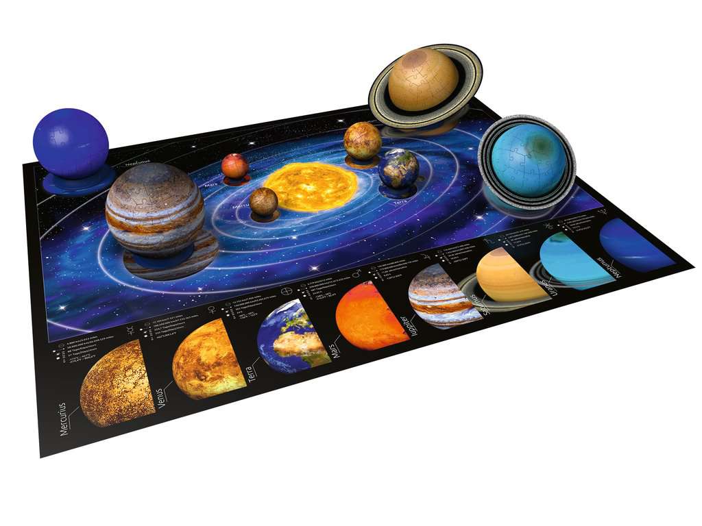 Solar System 27/54/72/108p, 3D Puzzle Balls, 3D Puzzles, Products, ca_en
