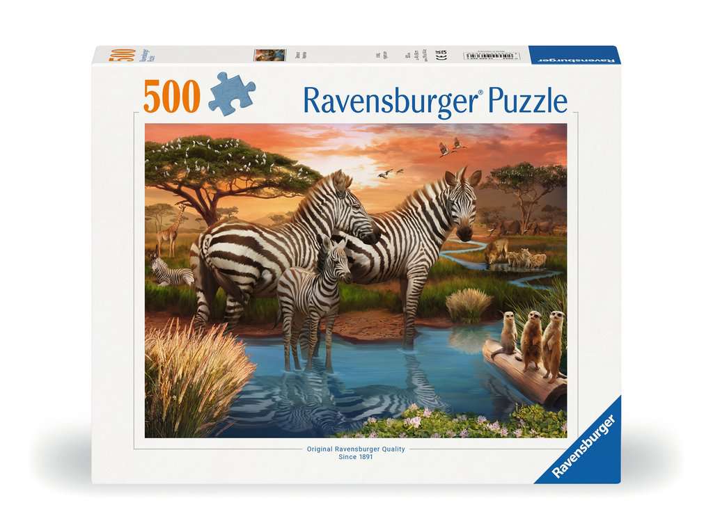 Ravensburger - Puzzle 500 pièces - Plan d'eau magique