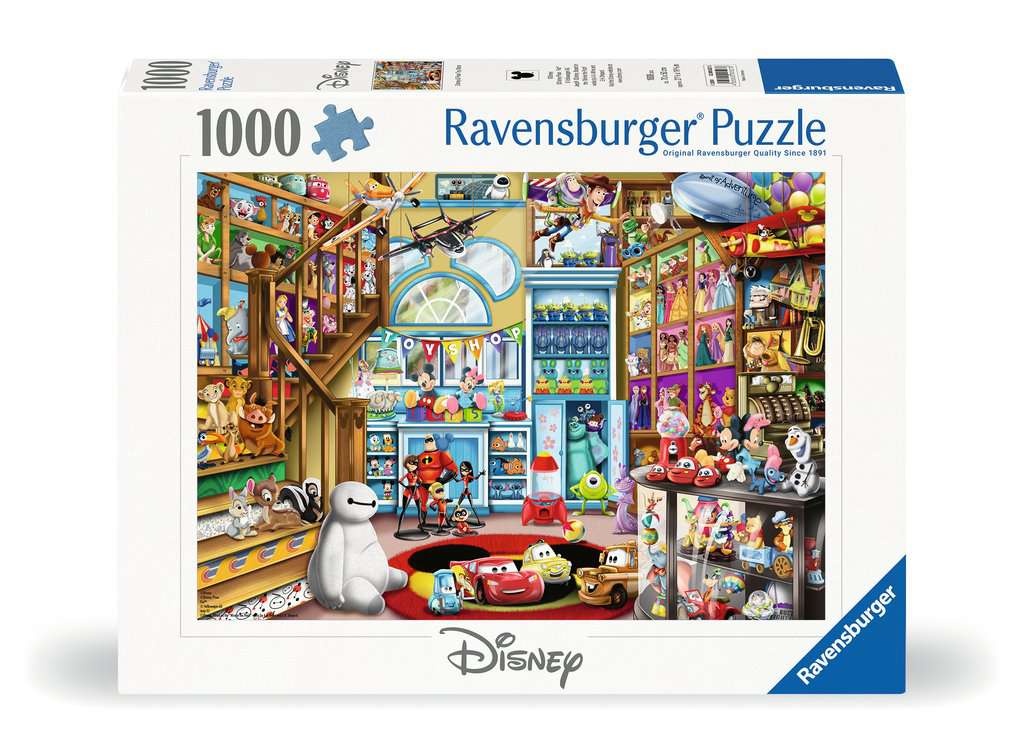 Ravensburger - Puzzle Adulte - Puzzle 1000 p - Dumbo (Collection Disney) -  Adultes et enfants à partir de 14 ans - Puzzle de qualité supérieure -  19676 