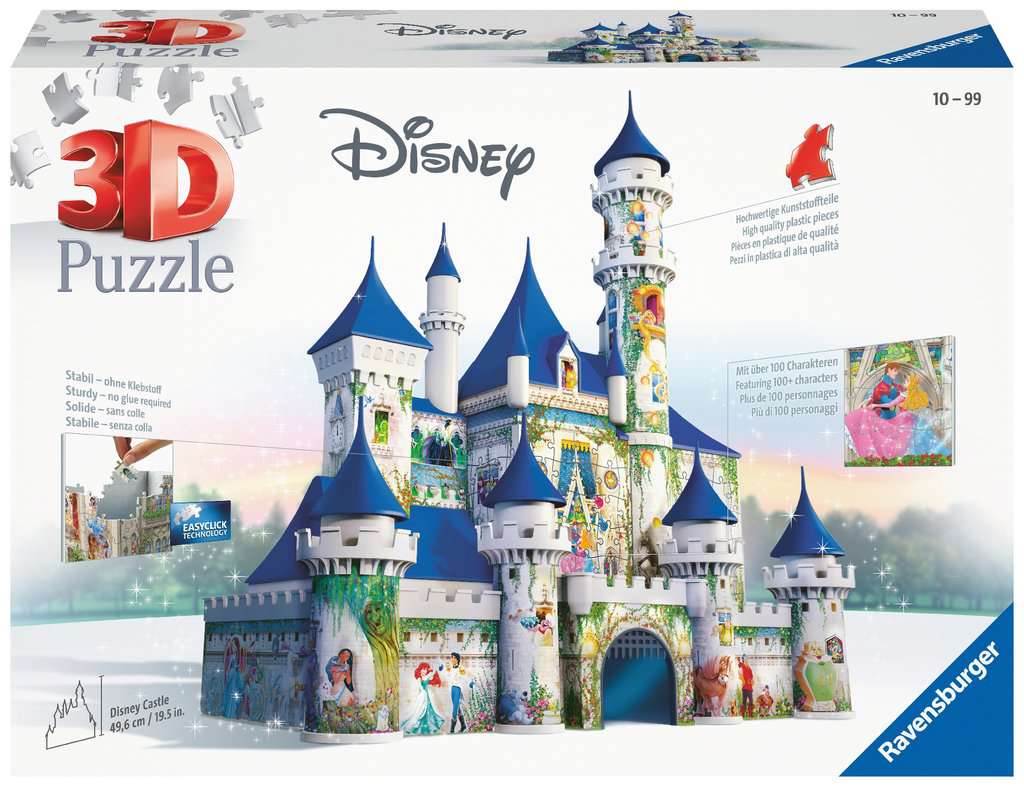 Disney Princess Castle, 3D Puzzle Buildings