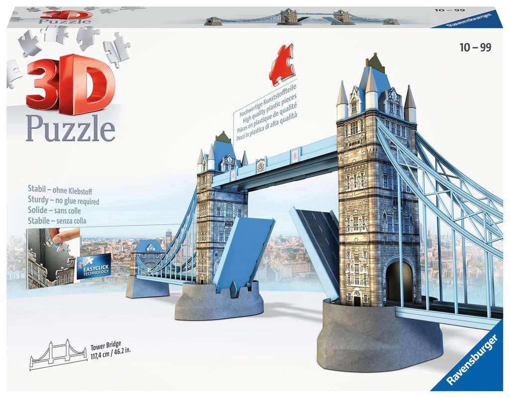 Tower Bridge, Monumenti, 3D Puzzle, Prodotti, it