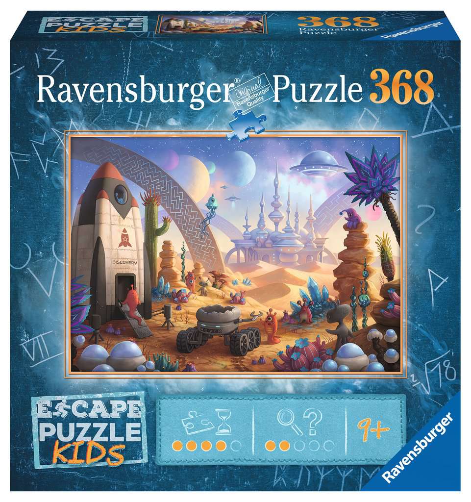 Ravensburger GERMAN - Puzzle - EXIT Puzzle Kids Im Freizeitpark, 368 Pieces  - Playpolis