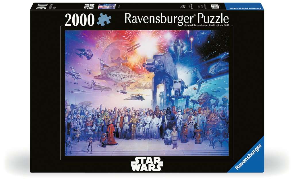 Puzzle Star Wars: Boba e il cacciatore di taglie, 1 500 Pezzi