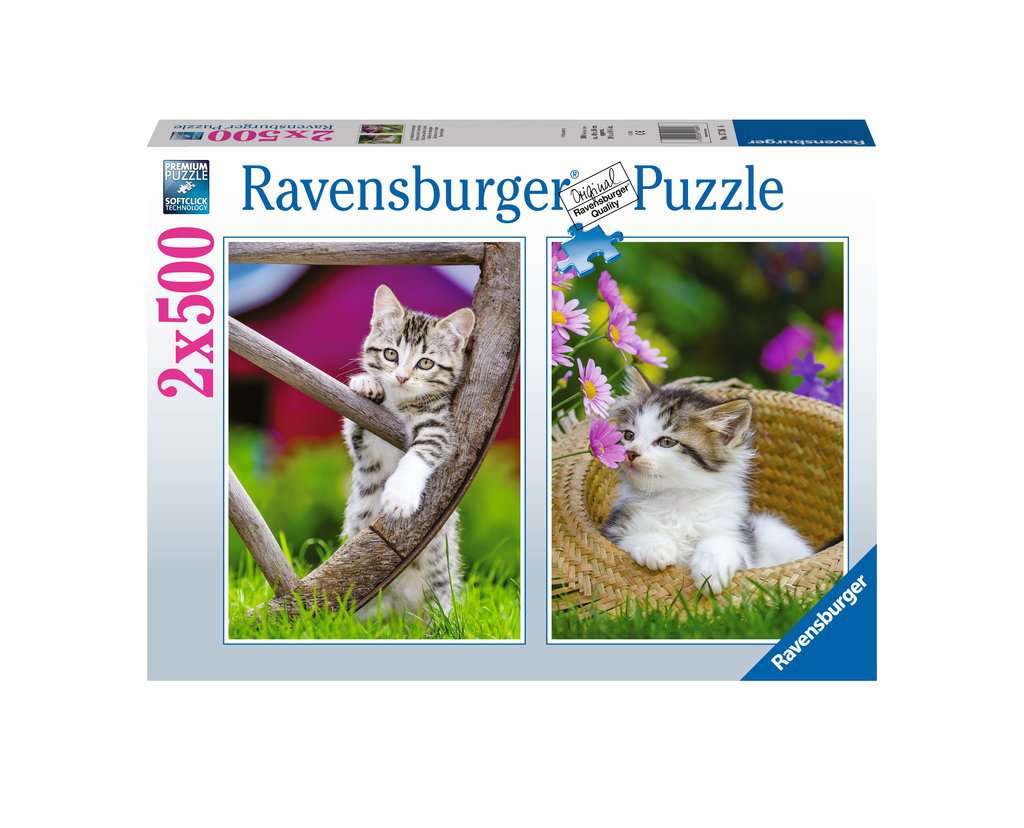 Ravensburger Gattini, Puzzle 500 Pezzi : : Giochi e giocattoli