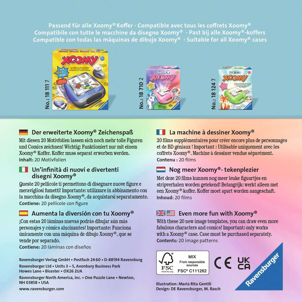 Xoomy® - recharge pokemon, activites creatives et manuelles