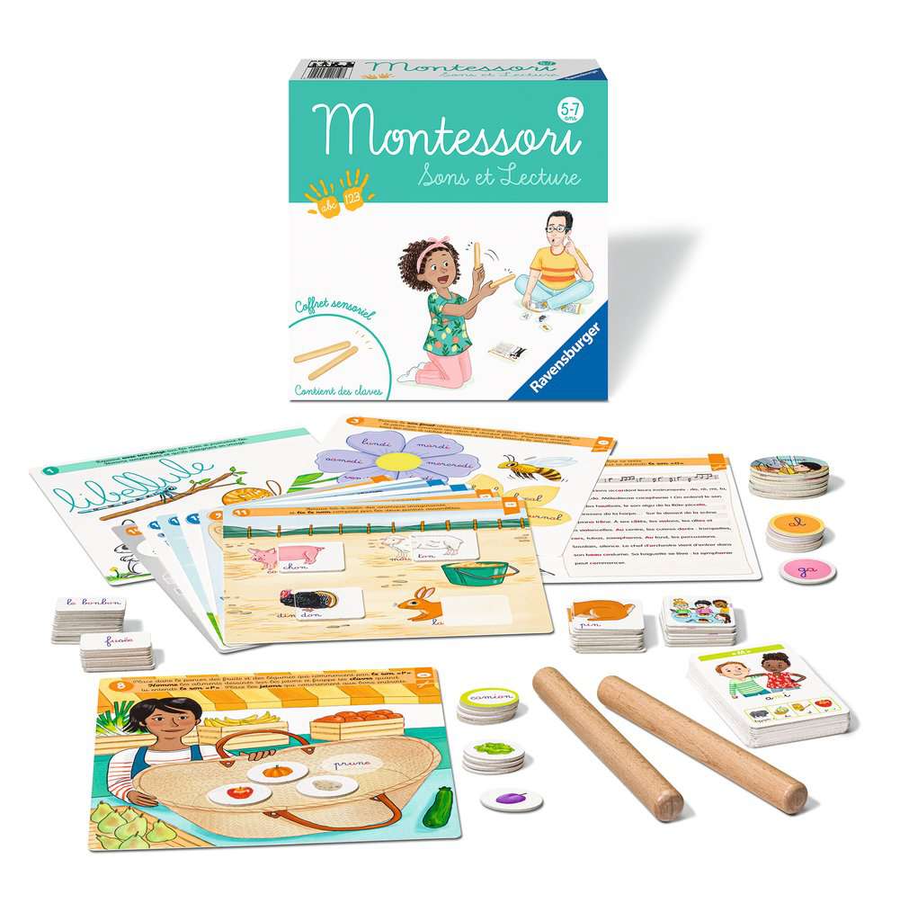 Ravensburger - Jeu Educatif Montessori - Sons et…