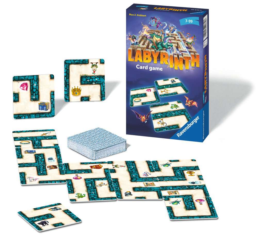 Jouet de jeu de bureau,Labyrinthe jeu de bureau, Portable Mini labyrinthe  jouet aventures dans le parc aquatique jeu de bureau jouet labyrinthe Table