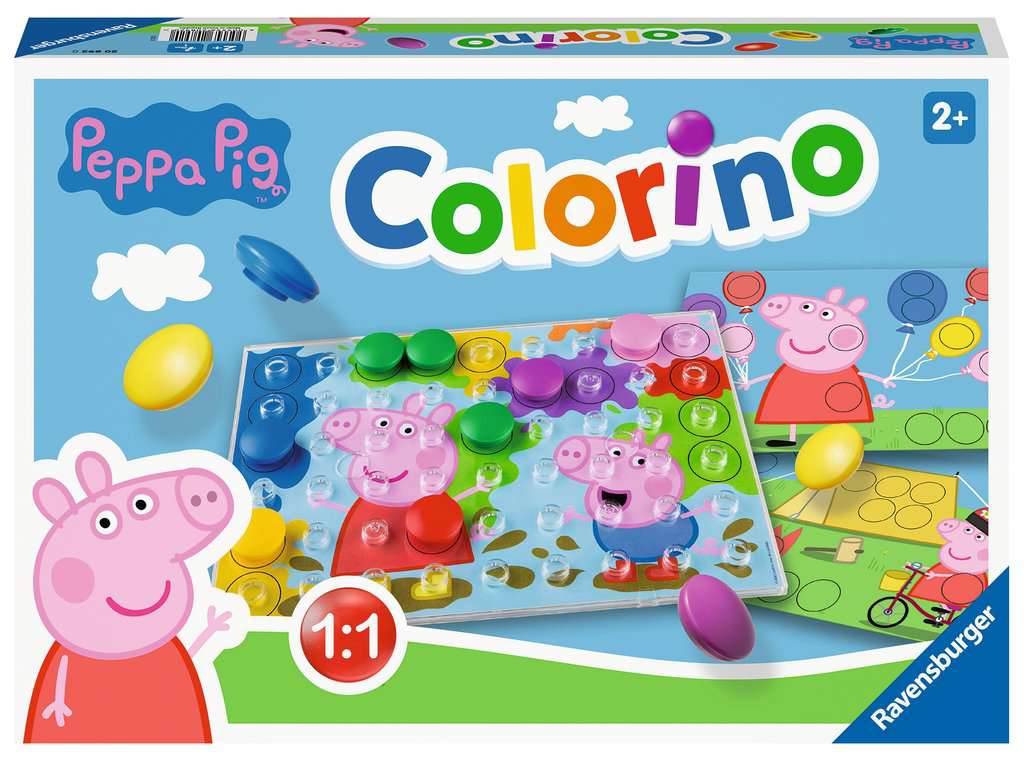 Colorino La petite imagerie - Jeu educatif - Apprentissage des couleurs -  Activites creatives enfant - Ravensburger - Des 2 ans