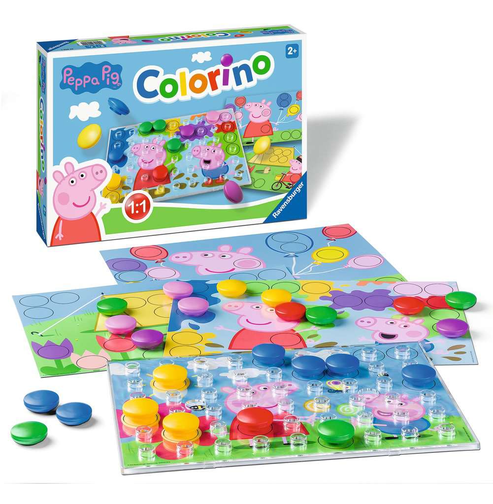 Colorino La petite imagerie - Jeu educatif - Apprentissage des couleurs -  Activites creatives enfant - Ravensburger - Des 2 ans