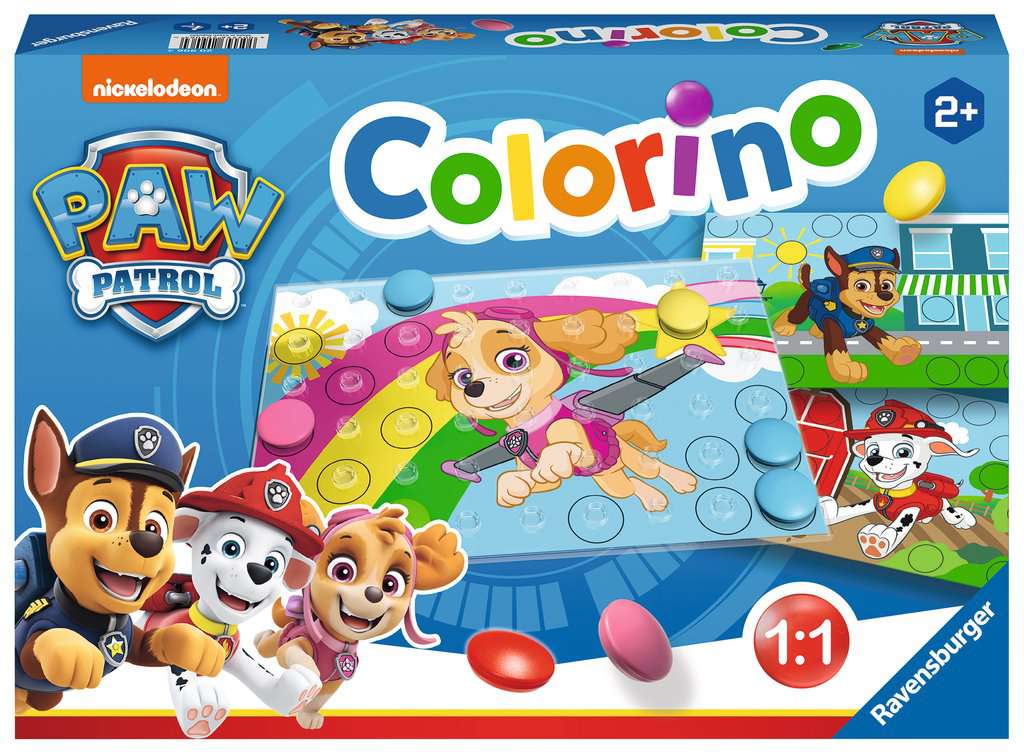 Colorino Paw Patrol, Giochi educativi