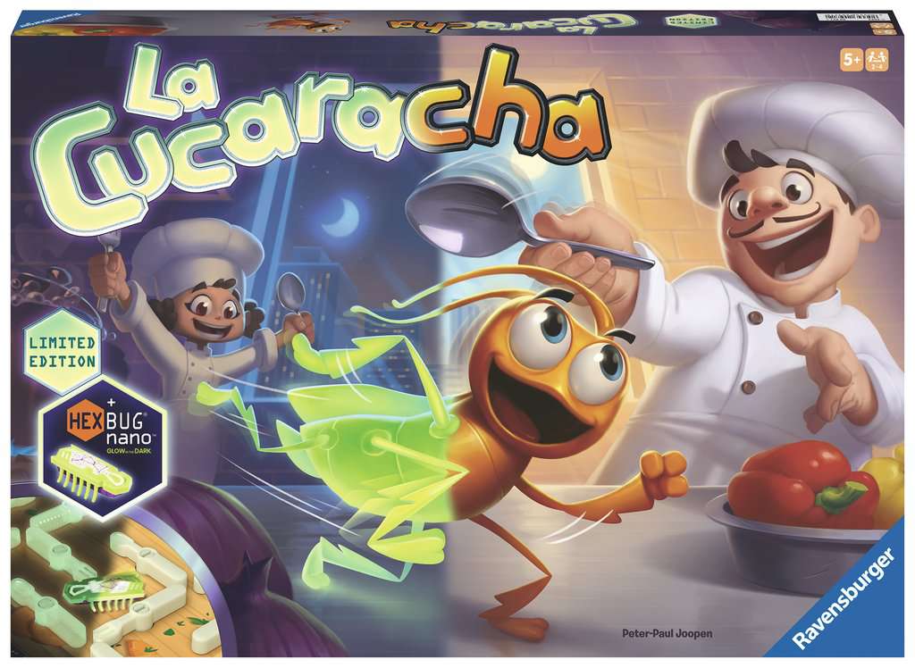 La Cucharacha 10°ed. Glow in the dark, Giochi per la famiglia, Giochi in  Scatola, Prodotti, it