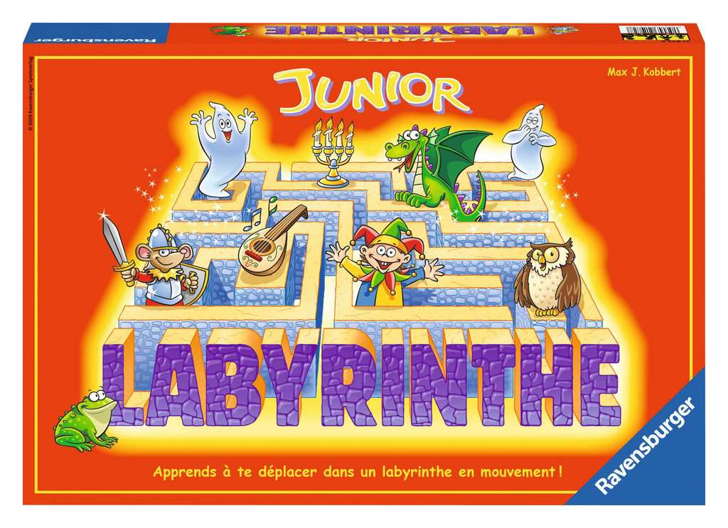 Ravensburger - Labyrinthe Junior Pyjamasques - 21408 - Jeux de stratégie -  Rue du Commerce
