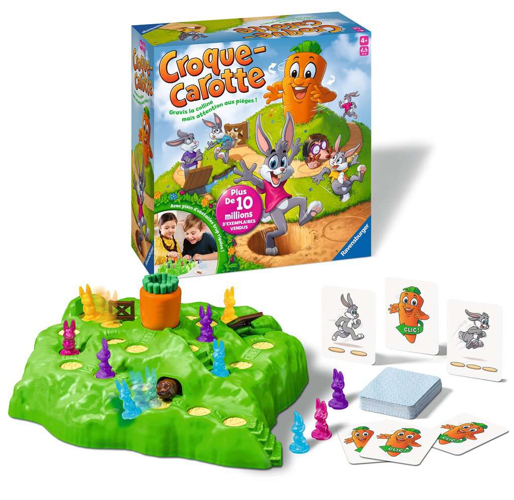 Croque Carotte, Jeux de société enfants, Jeux, Produits, frBE