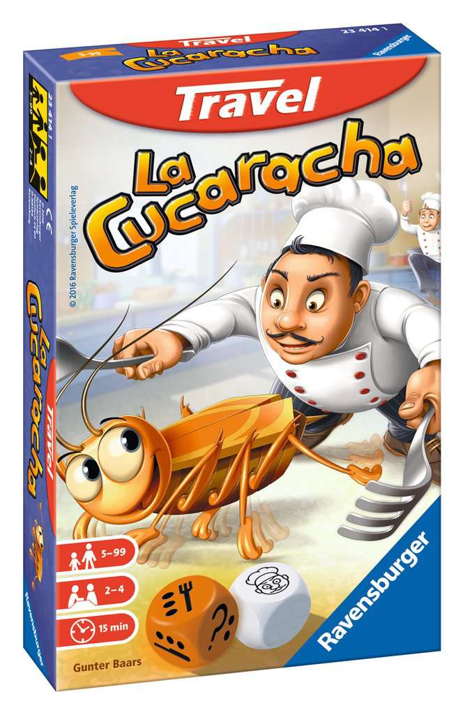 Ravensburger - La Cucaracha Glow in the Dark, Brilla en la Oscuridad, Juegos  De Mesa Niños 5