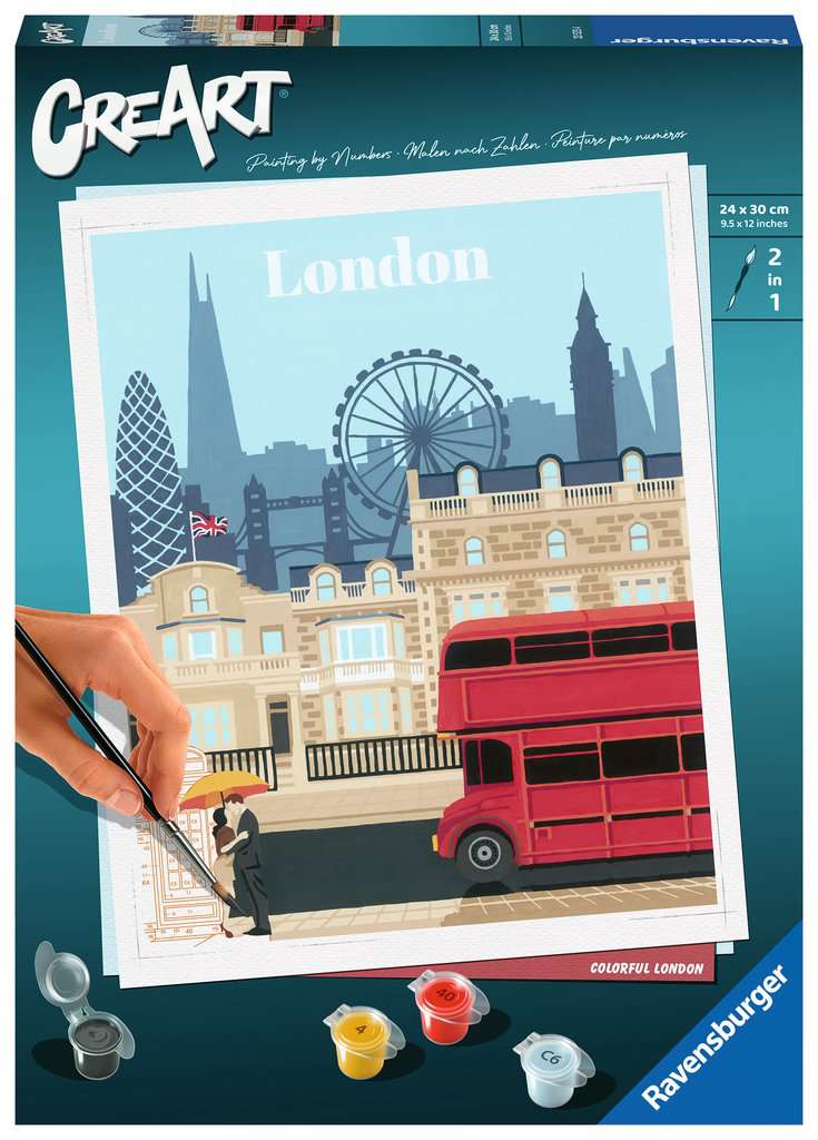 CreArt Serie Trend C - City: Londra, CreArt Adulti, Giochi Creativi, Prodotti, it