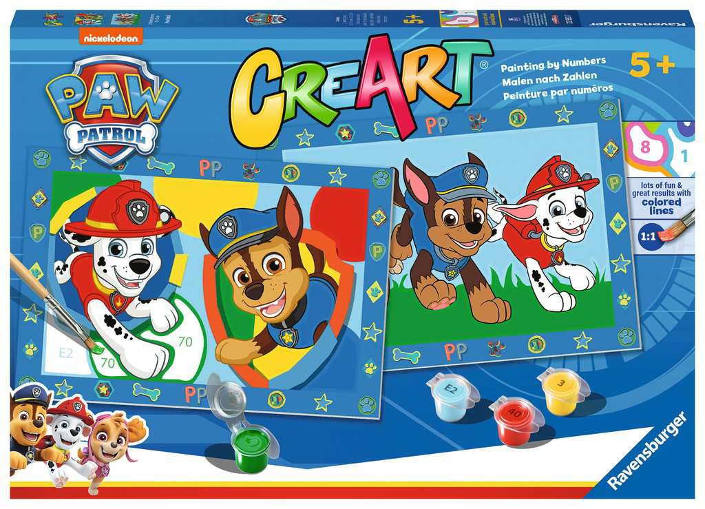 CreArt Serie Junior: 2 x Paw Patrol, CreArt Junior, Giochi Creativi, Prodotti, it