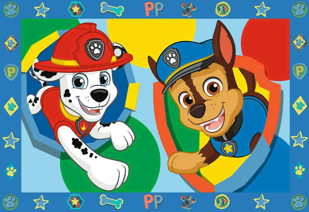 CreArt Serie Junior: 2 x Paw Patrol, CreArt Junior